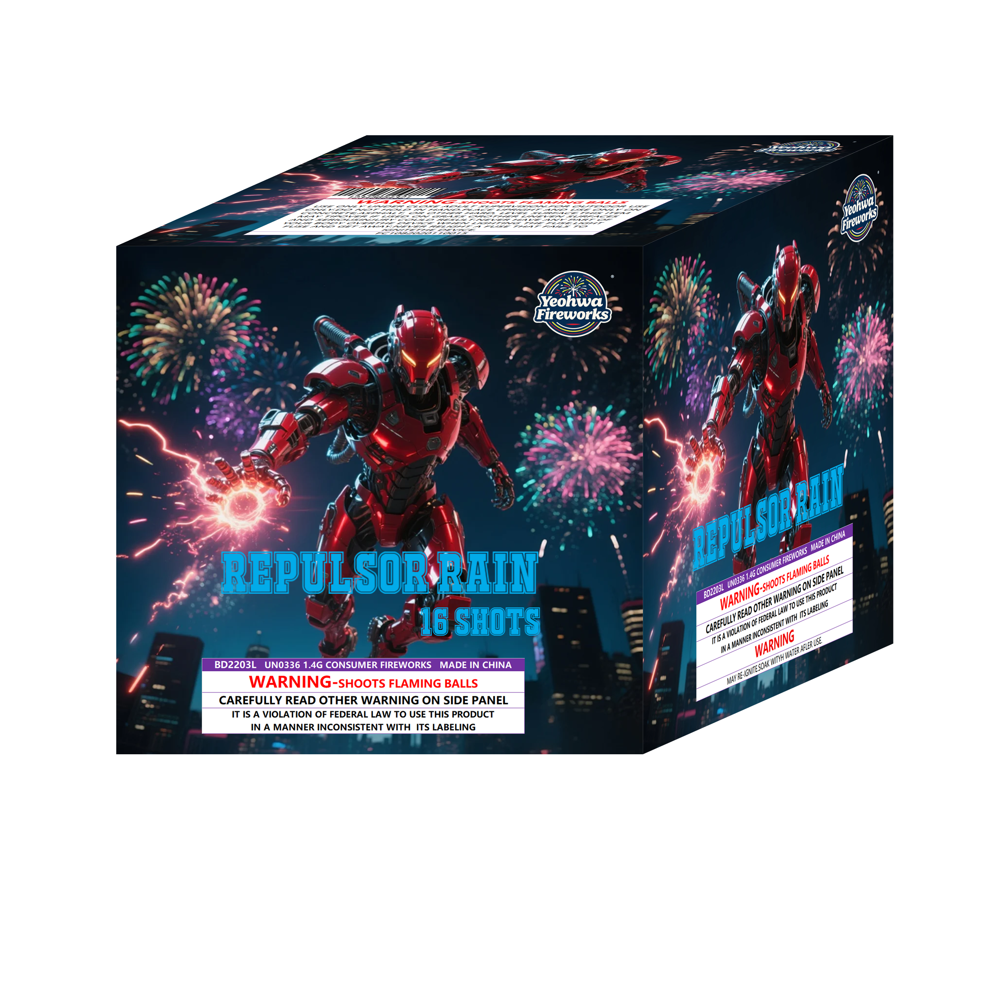 REPULSOR RAIN 16 SHOTS