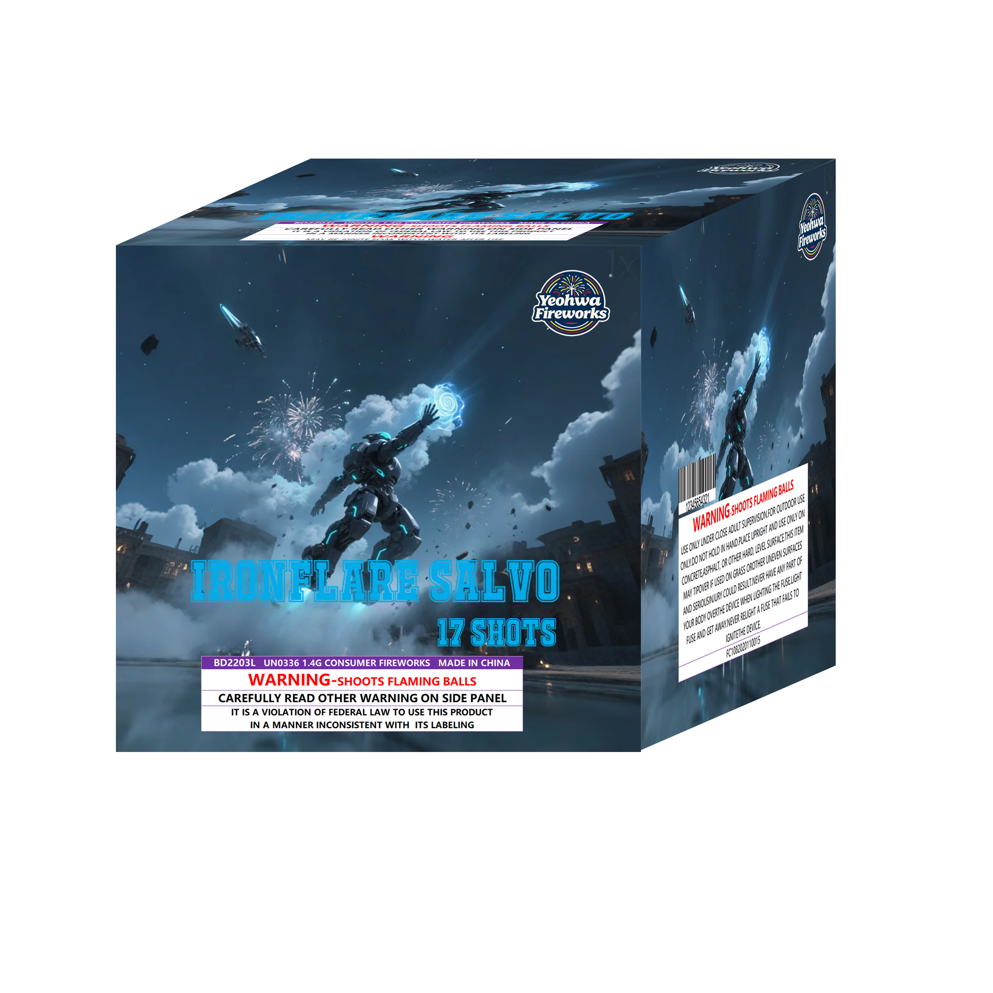 IRONFLARE SALVO 17 SHOTS