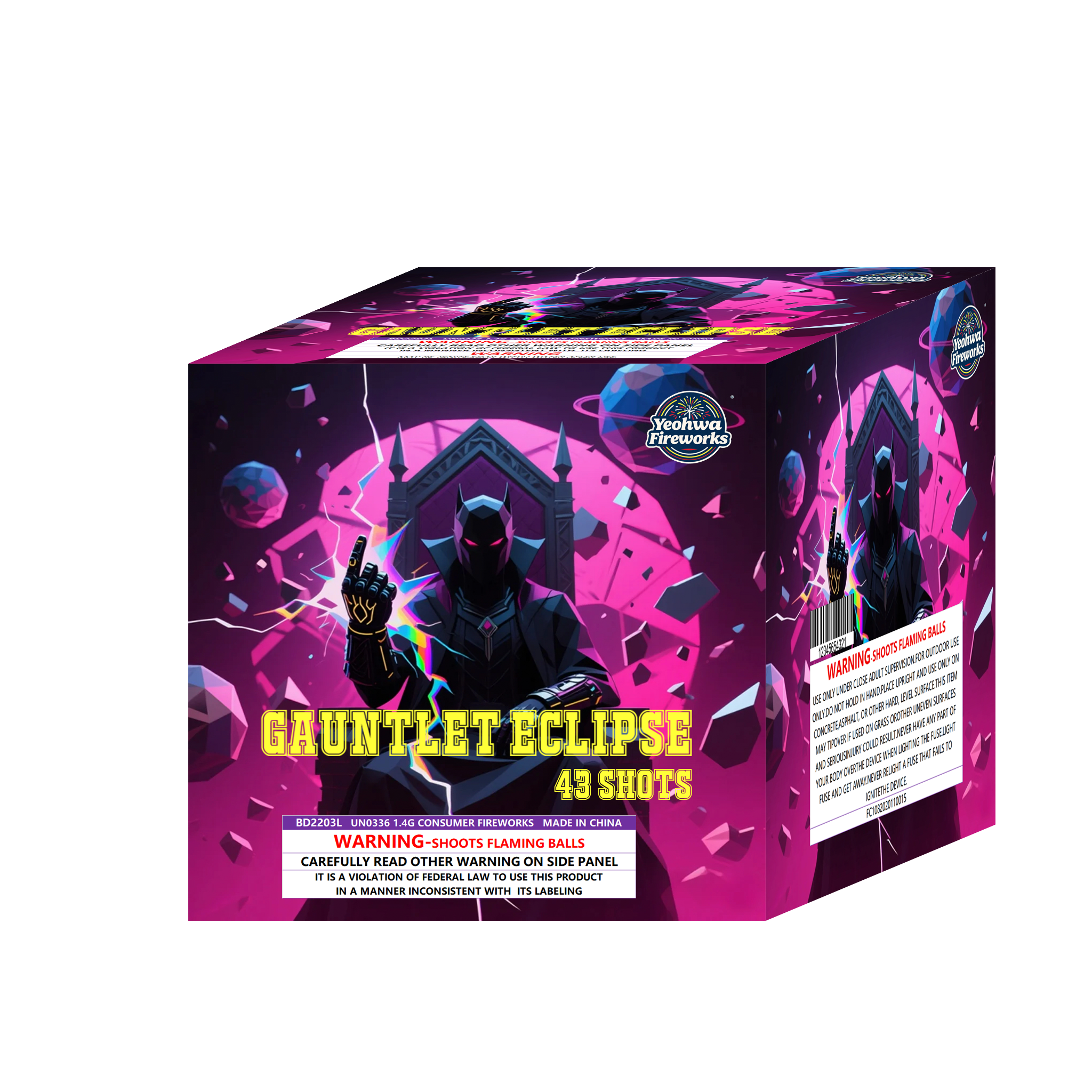 GAUNTLET ECLIPSE 43 SHOTS