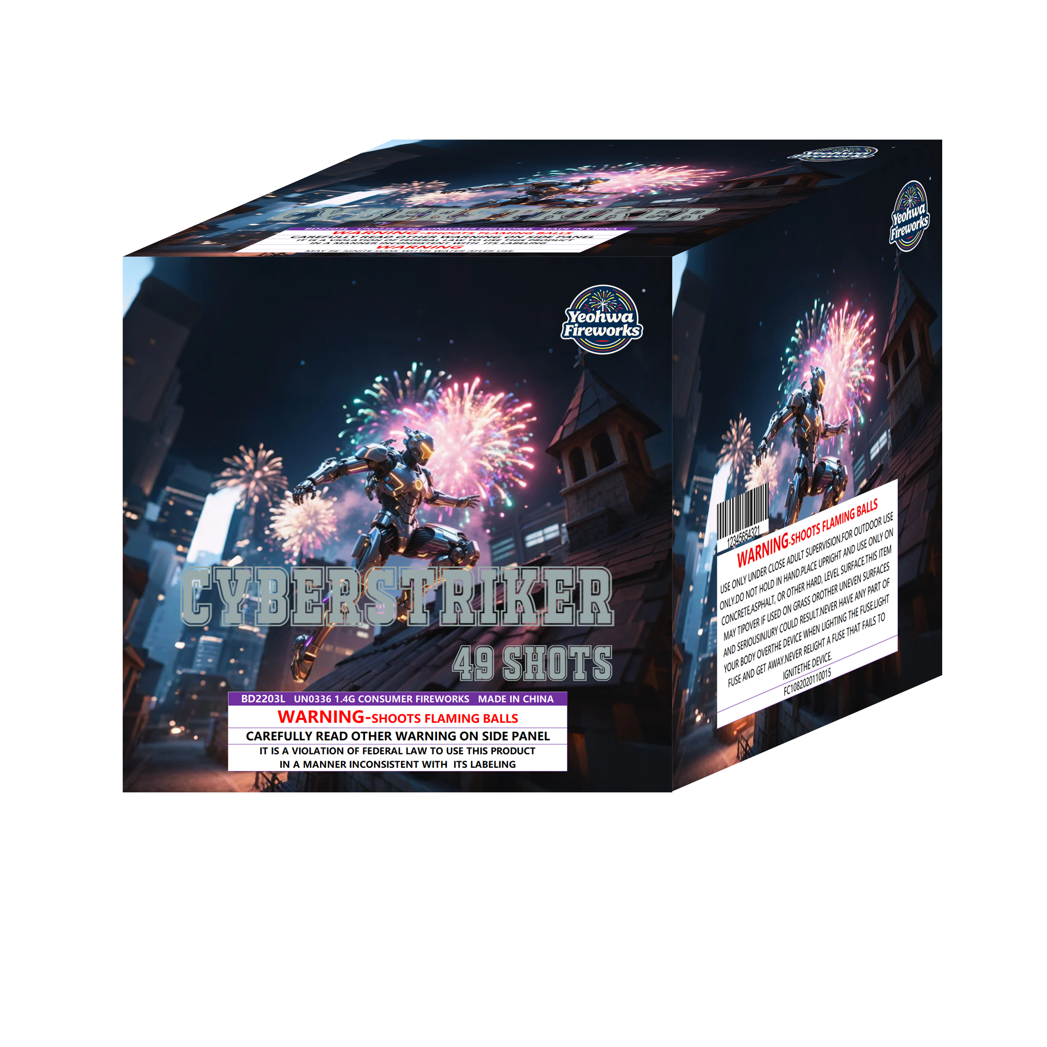 CYBER STRIKER 49 SHOTS